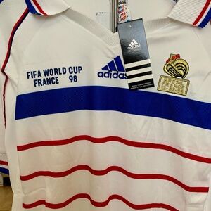 FIFA France 1998 Home Jersey - World Cup Winners
